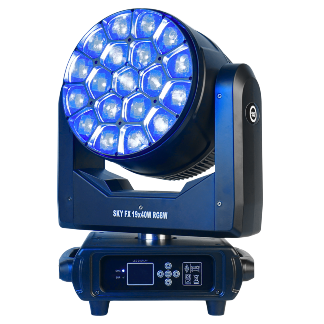 LIGHT4ME SKY FX 19x40W RGBW GŁOWICA RUCHOMA WASH