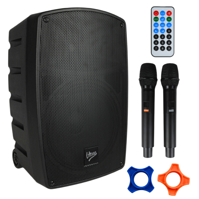 V-TONE BQ12 GO MP3 KOLUMNA AKTYWNA AKUMULATOR BLUETOOTH TWS USB SD DSP AUX MIKROFONY