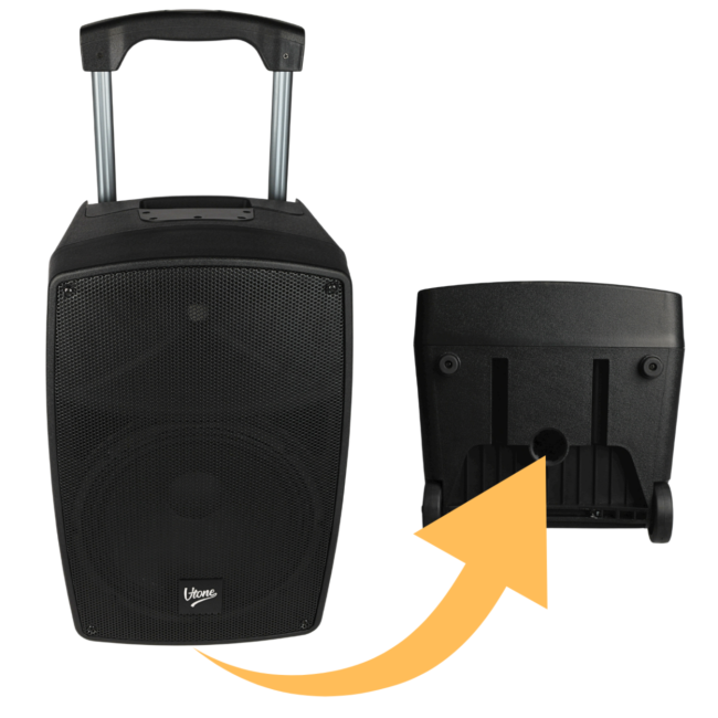 V-TONE BQ12 GO MP3 KOLUMNA AKTYWNA AKUMULATOR BLUETOOTH TWS USB SD DSP AUX MIKROFONY