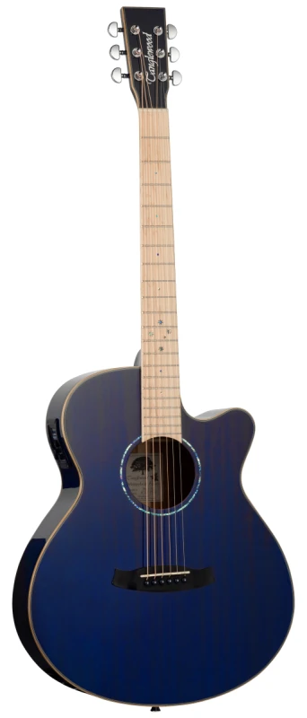 TANGLEWOOD TW4 CE BLA NIEBIESKA GITARA ELEKTROAKUSTYCZNA WINTERLEAF