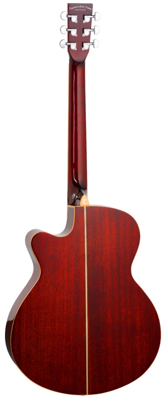 TANGLEWOOD TW4 CE RED CZERWONA GITARA ELEKTROAKUSTYCZNA WINTERLEAF