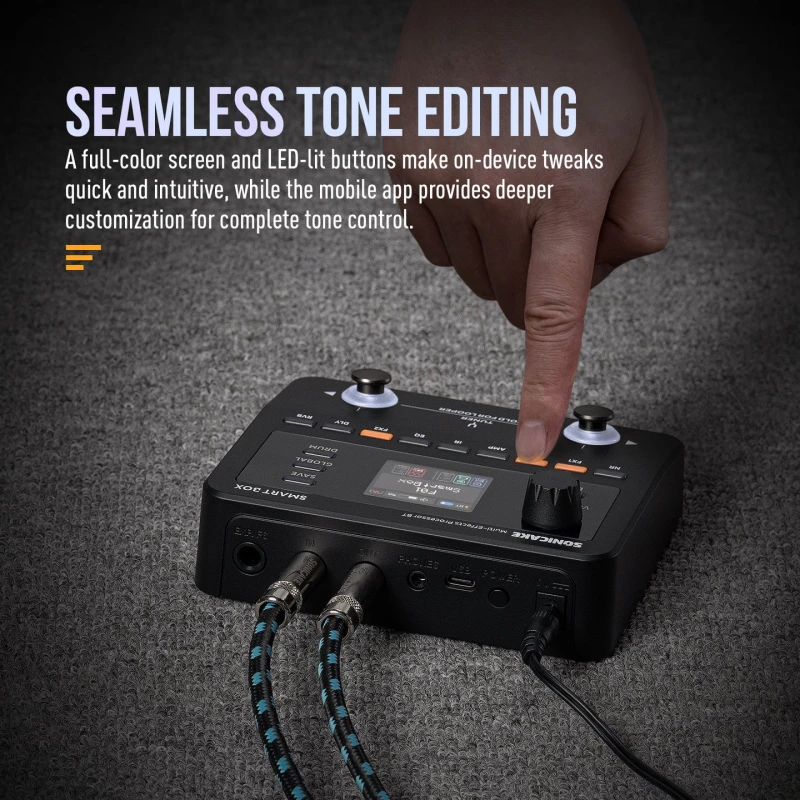 SONICAKE QME-20 SMART BOX MULTIEFEKT GITAROWY PROCESOR