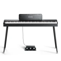 DONNER OURA S100 CZARNE PIANINO CYFROWE WAŻONA KLAWIATURA 88 KLAWISZY BLUETOOTH