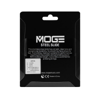 MOGE S60 SLIDE DO GITARY SREBRNY SLIDE GITAROWY METALOWY STAL