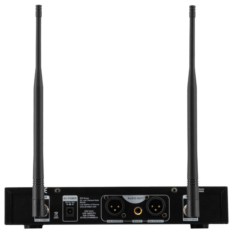 Prodipe M850 DSP DUO UHF F5 - zestaw bezprzewodowy
