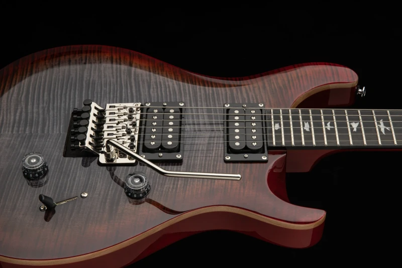 PRS SE Custom 24 Floyd 2026 Charcoal Cherry Burst - gitara elektryczna