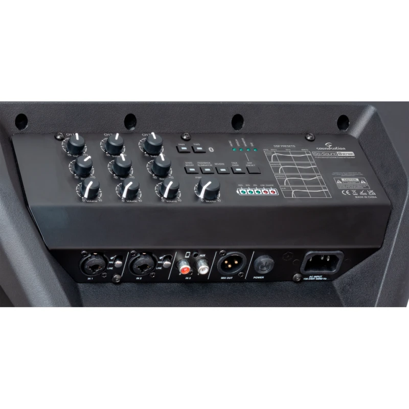 Soundsation GO-SOUND 8 STREET - przenośny aktywny zestaw PA 8" z akumulatorem