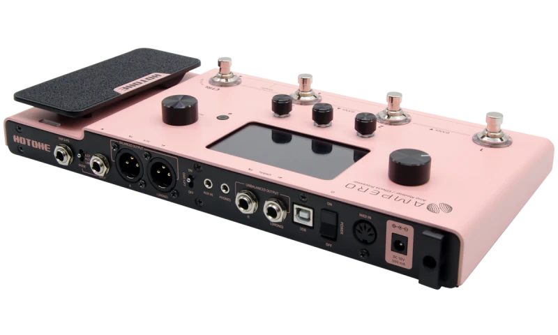 Hotone Ampero Pink Limited Edition - multiefekt gitarowy