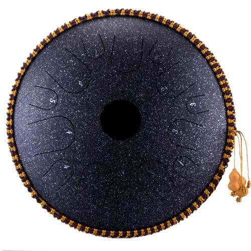 Tongue drum Hluru TA14-14-GalaxyBlack 14 ton 14"