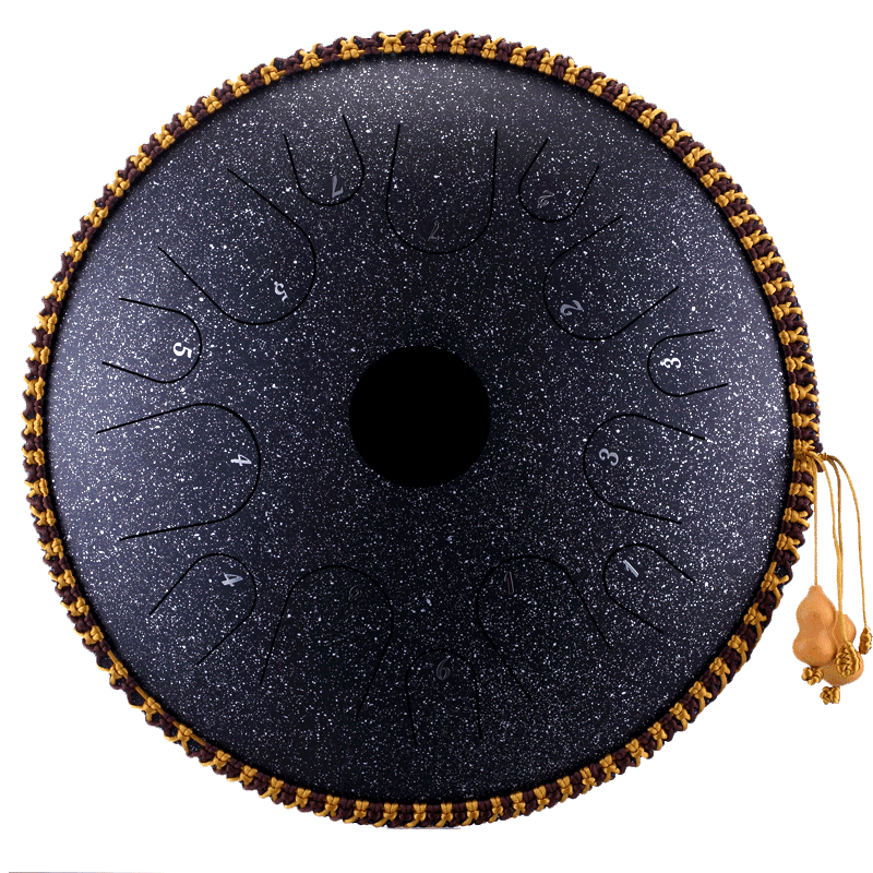 Tongue drum Hluru TA14-14-GalaxyBlack 14 ton 14"