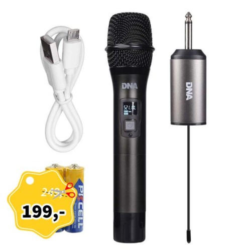 DNA FU VOCAL SET mikrofon dynamiczny bezprzewodowy