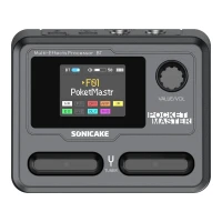 SONICAKE QME-10BK SMART BOX CZARNY MULTIEFEKT GITAROWY PROCESOR