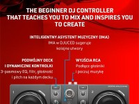 HERCULES DJCONTROL INPULSE 200 MK3 KONTROLER DJ