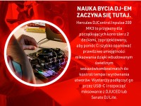 HERCULES DJCONTROL INPULSE 200 MK3 KONTROLER DJ
