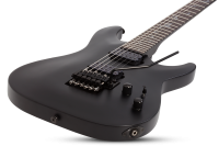 SCHECTER DAMIEN 6 FR SATIN BLACK CZARNA GITARA ELEKTRYCZNA FLOYD ROSE