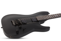 SCHECTER DAMIEN 6 FR SATIN BLACK CZARNA GITARA ELEKTRYCZNA FLOYD ROSE