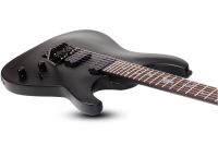 SCHECTER DAMIEN 6 FR SATIN BLACK CZARNA GITARA ELEKTRYCZNA FLOYD ROSE