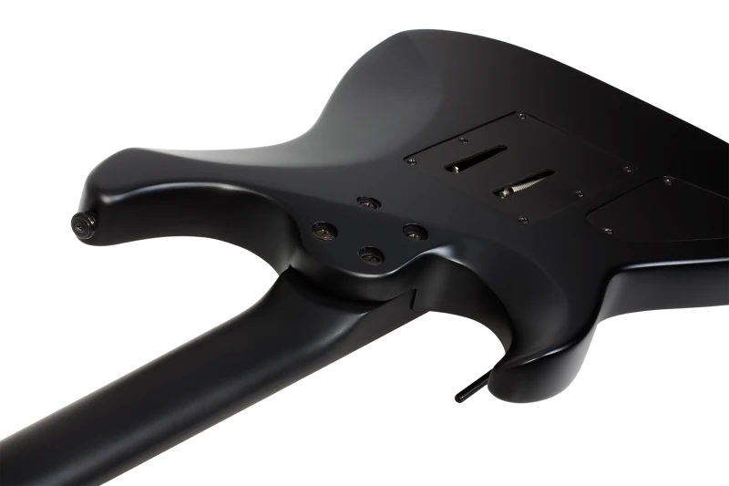 SCHECTER DAMIEN 6 FR SATIN BLACK CZARNA GITARA ELEKTRYCZNA FLOYD ROSE