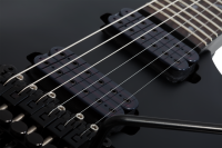 SCHECTER DAMIEN 6 FR SATIN BLACK CZARNA GITARA ELEKTRYCZNA FLOYD ROSE