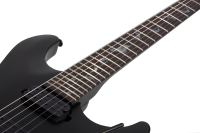 SCHECTER DAMIEN 6 FR SATIN BLACK CZARNA GITARA ELEKTRYCZNA FLOYD ROSE