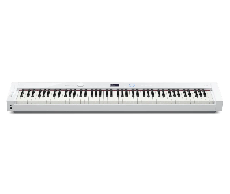 CASIO PX-S7000 WE BIAŁE PIANINO CYFROWE Z NOGAMI PEDAŁY BLUETOOTH WAŻONA KLAWIATURA