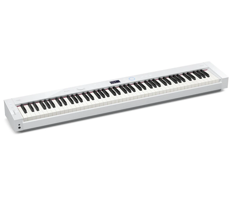 CASIO PX-S7000 WE BIAŁE PIANINO CYFROWE Z NOGAMI PEDAŁY BLUETOOTH WAŻONA KLAWIATURA