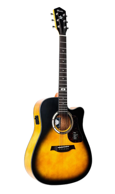 MANTIC GT-1DCE SB SUNBURST PODPALANA GITARA ELEKTROAKUSTYCZNA