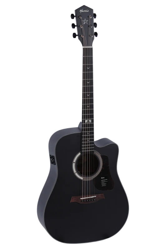 MANTIC GT-1DCE BK CZARNA GITARA ELEKTROAKUSTYCZNA