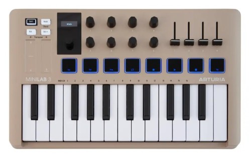 ARTURIA MINILAB 3 CHAMPAGNE