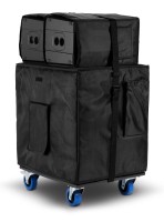 LD SYSTEMS DAVE 15 G4X BAG SET ZESTAW TRANSPORTOWY Z KÓŁKAMI I OSŁONAMI POKROWCE