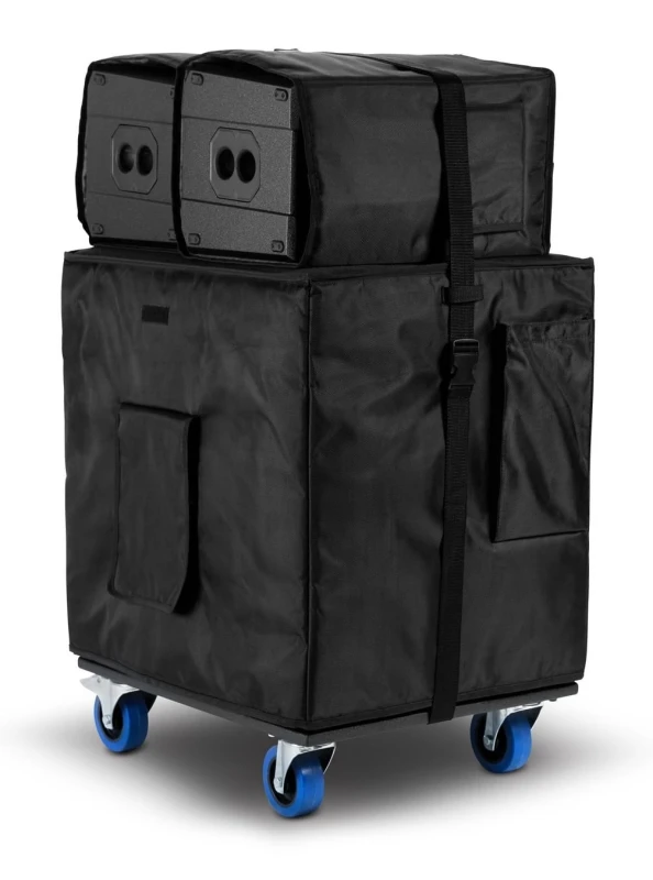 LD SYSTEMS DAVE 15 G4X BAG SET ZESTAW TRANSPORTOWY Z KÓŁKAMI I OSŁONAMI POKROWCE