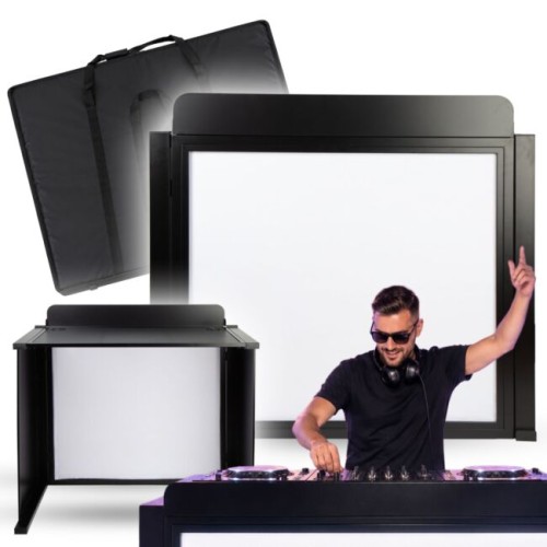 DNA DJB 1 STÓŁ MOBILNE STANOWISKO DJ STAL SKŁADANE MASKOWNICA TORBA