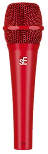 SE ELECTRONICS V7 RED CZERWONY MIKROFON DYNAMICZNY WOKALNY