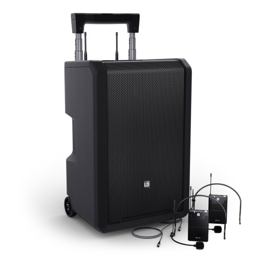 LD SYSTEMS ANNY 10 BPH 2 B6 GŁOŚNIK BLUETOOTH Z AKUMULATOREM MIKROFONY DO RĘKI NAGŁOWNY