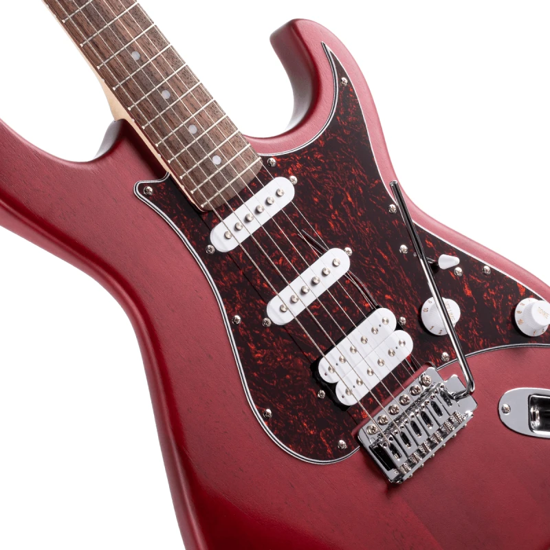 CORT G110 OPBC GITARA ELEKTRYCZNA HSS TREMOLO BLACK CHERRY