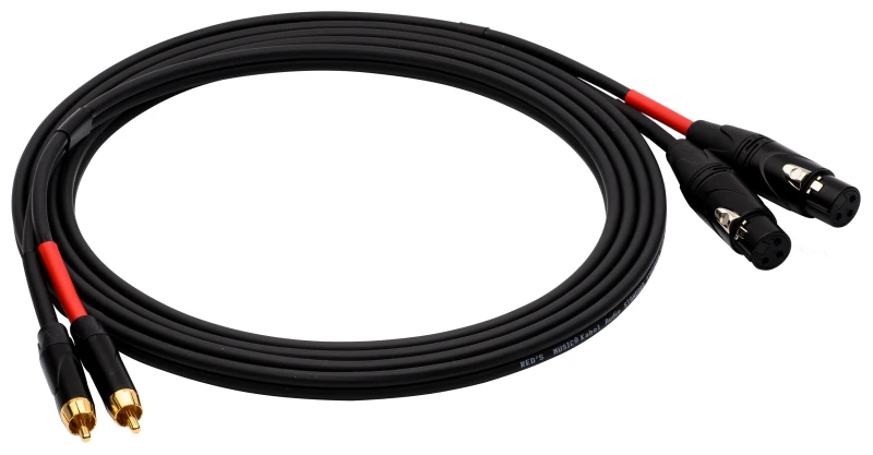 REDS AU5315BX KABEL AUDIO STANDARD INS2 5m 2Kż/2R PRZEWÓD 1.5m