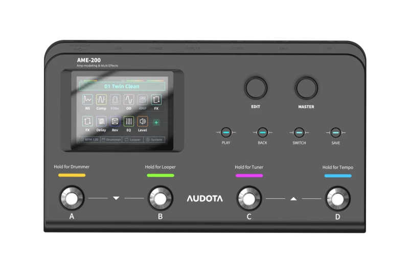 AUDOTA AME-200 AMP MODELER MULTIEFEKT GITAROWY