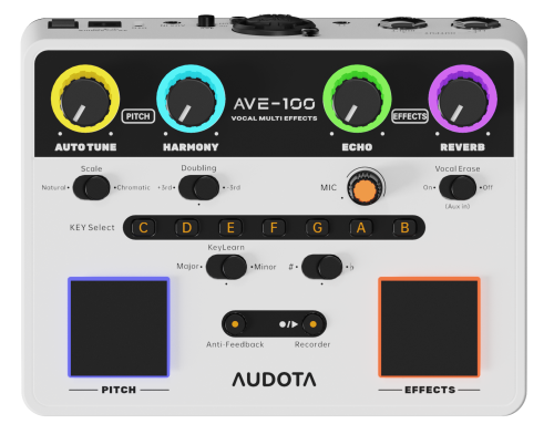 AUDOTA AVE-100 VOCAL PROCESOR WOKALOWY MULTIEFEKT WOKALNY