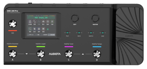 AUDOTA AME-200 PRO MULTIEFEKT GITAROWY AMP MODELER