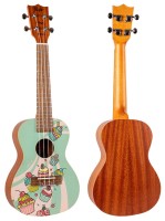 FLIGHT AUC33 CUPCAKE UKULELE KONCERTOWE