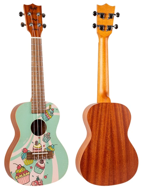 FLIGHT AUC33 CUPCAKE UKULELE KONCERTOWE