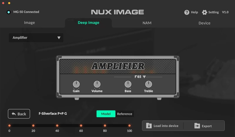 NUX MG-50LI MULTIEFEKT GITAROWY