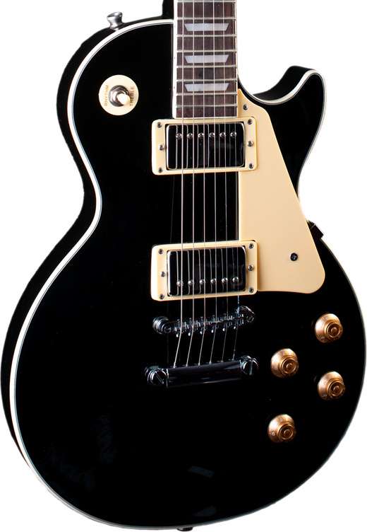 ARROW RIFFSTER LP 22 ABYSS BLACK ROSEWOOD/WHITE CZARNA GITARA ELEKTRYCZNA