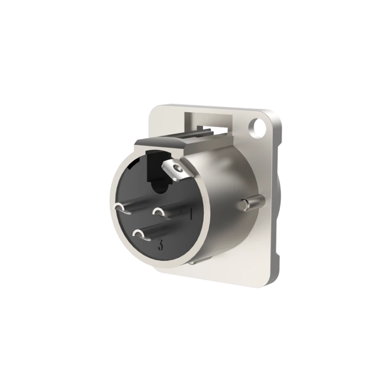 ROXTONE RX3MD-NT GNIAZDO XLR TABLICOWE PANELOWE CANON MĘSKI