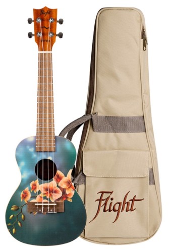 FLIGHT AUC33 ORCHID UKULELE KONCERTOWE