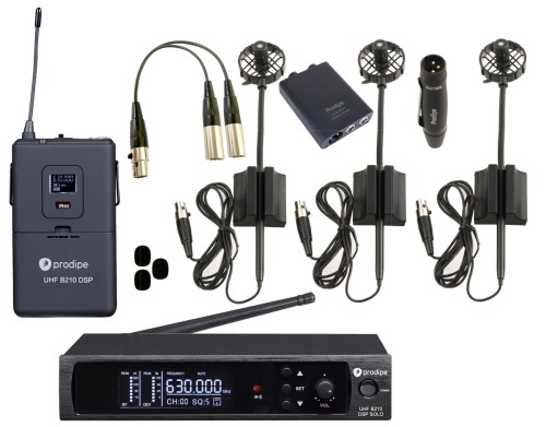 Prodipe UHF DSP AL21 PACK SOLO - system bezprzewodowy do akordeonu