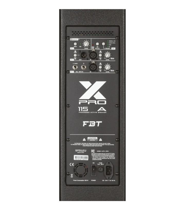 FBT X-Pro 115A - dwudrożna kolumna aktywna