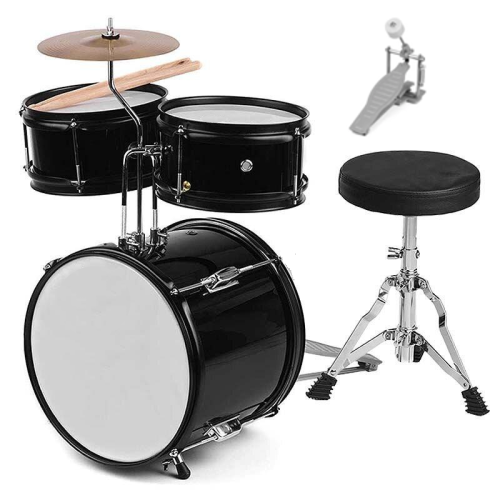 Zestaw perkusyjny dla dzieci Kera Audio ZPD-3-Black