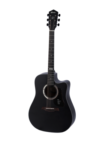Gitara akustyczna Mantic GT-10DC BK