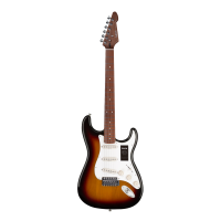 Gitara elektryczna SAGA SMF1314 SB (SSS)